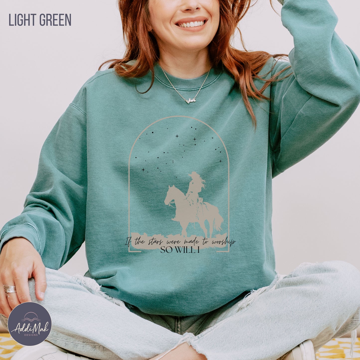 So Will I Western Sweatshirt