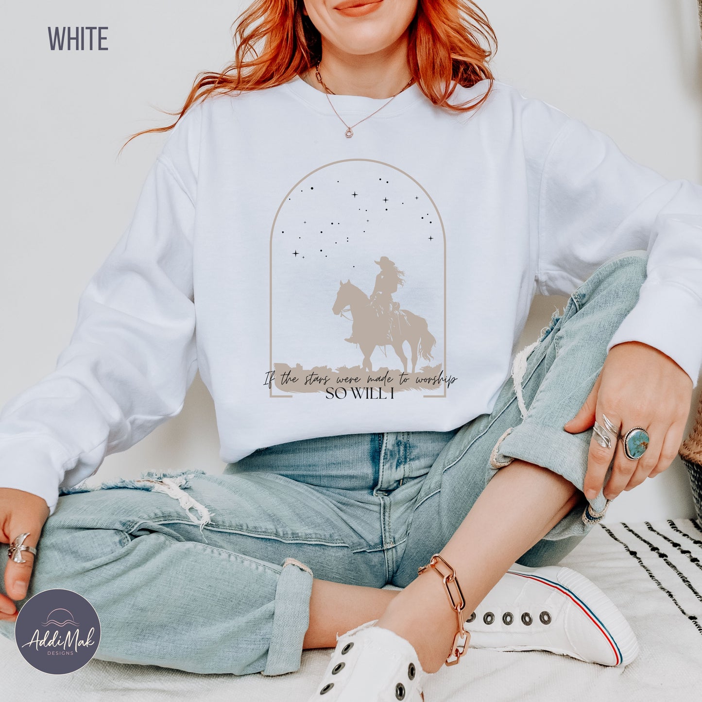 So Will I Western Sweatshirt