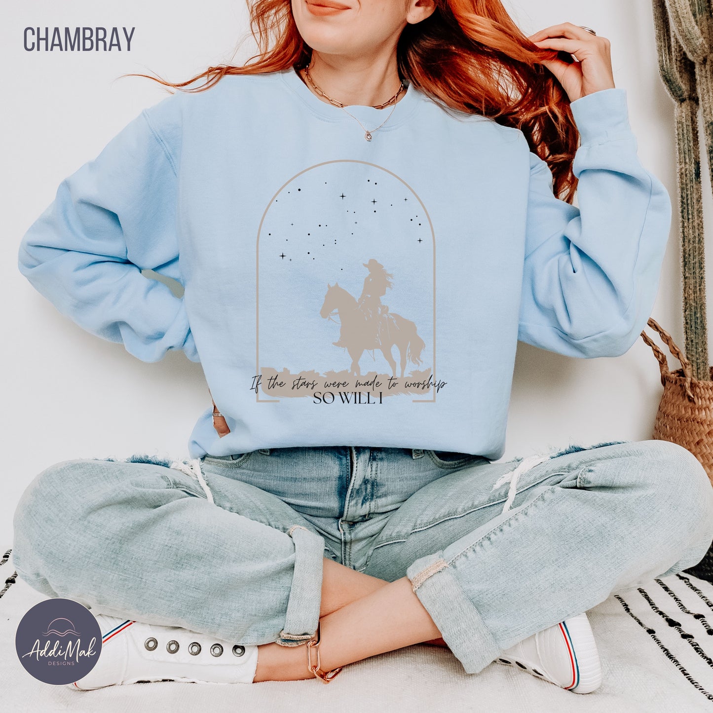 So Will I Western Sweatshirt