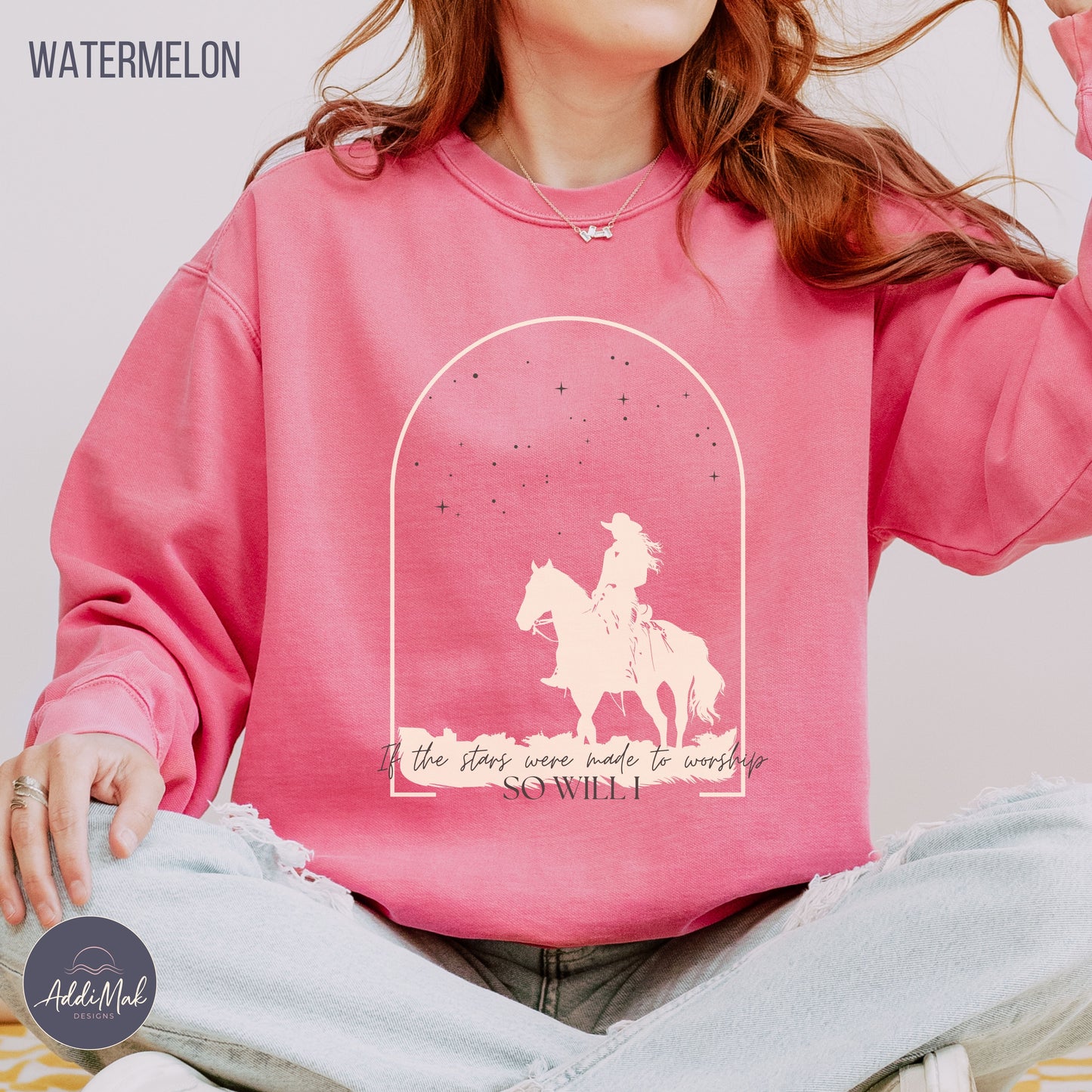 So Will I Western Sweatshirt