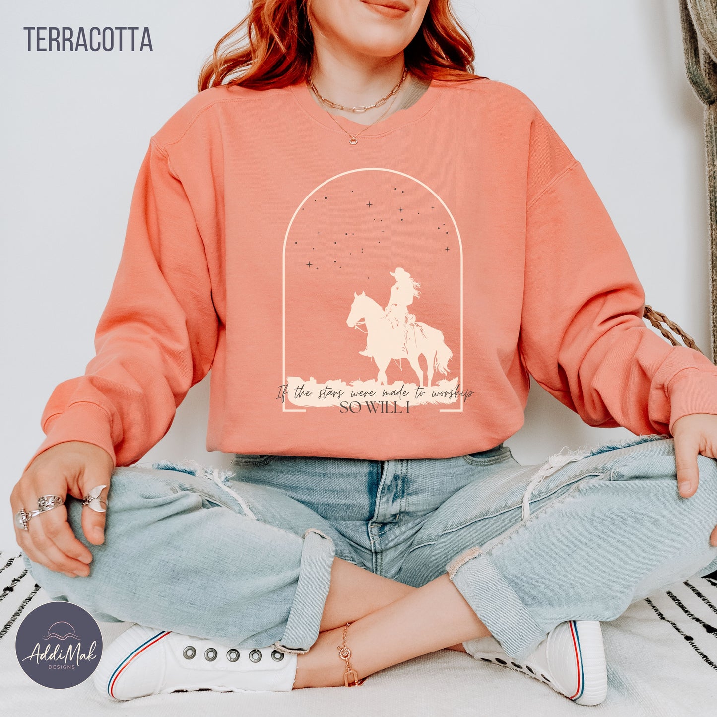 So Will I Western Sweatshirt