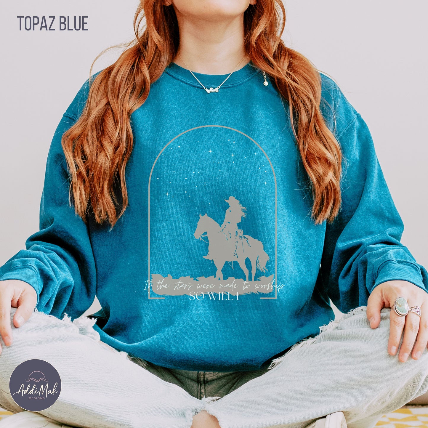 So Will I Western Sweatshirt