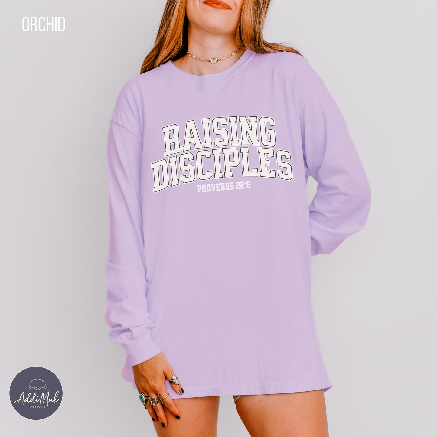 Raising Disciples - Varsity Long Sleeve T-Shirt