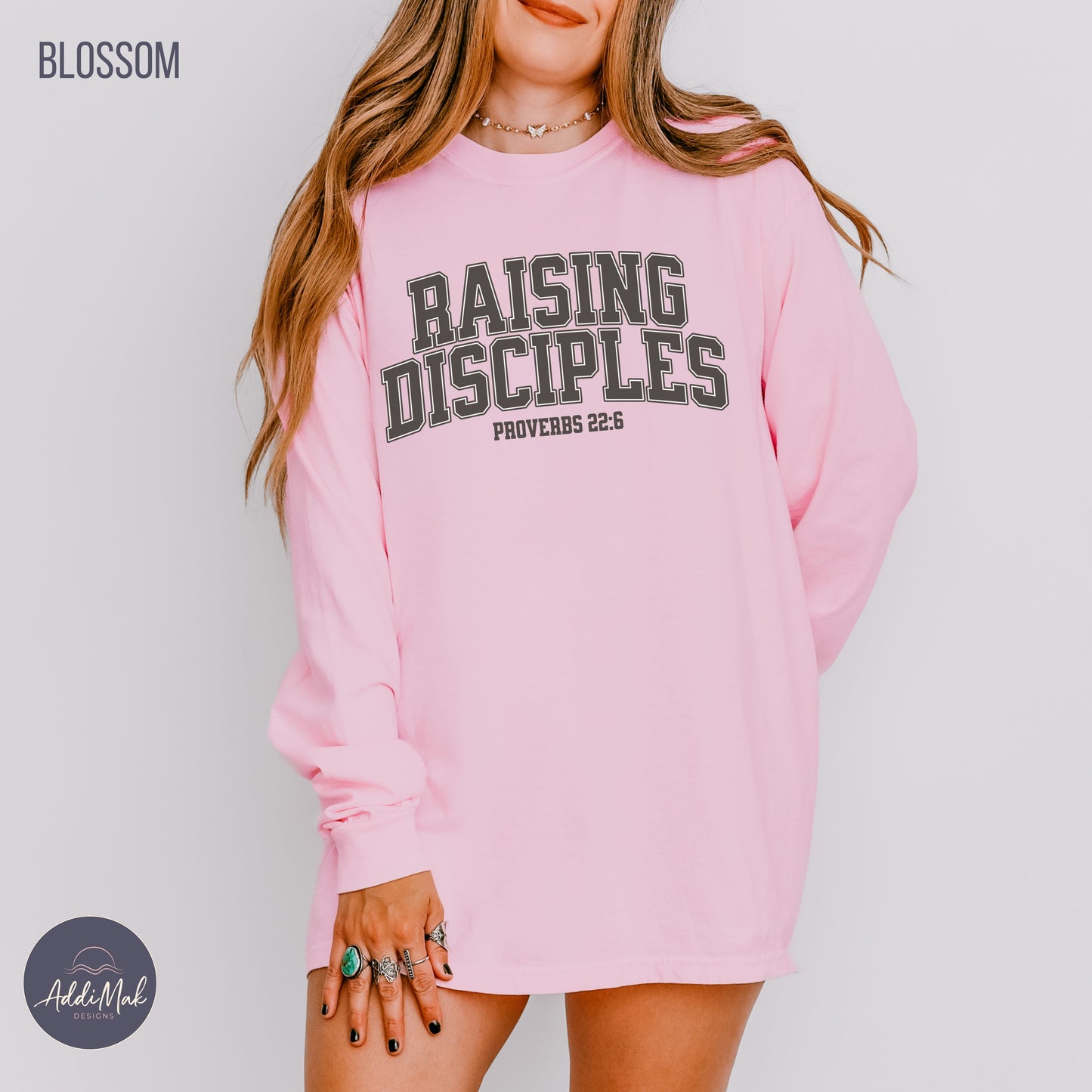 Raising Disciples - Varsity Long Sleeve T-Shirt