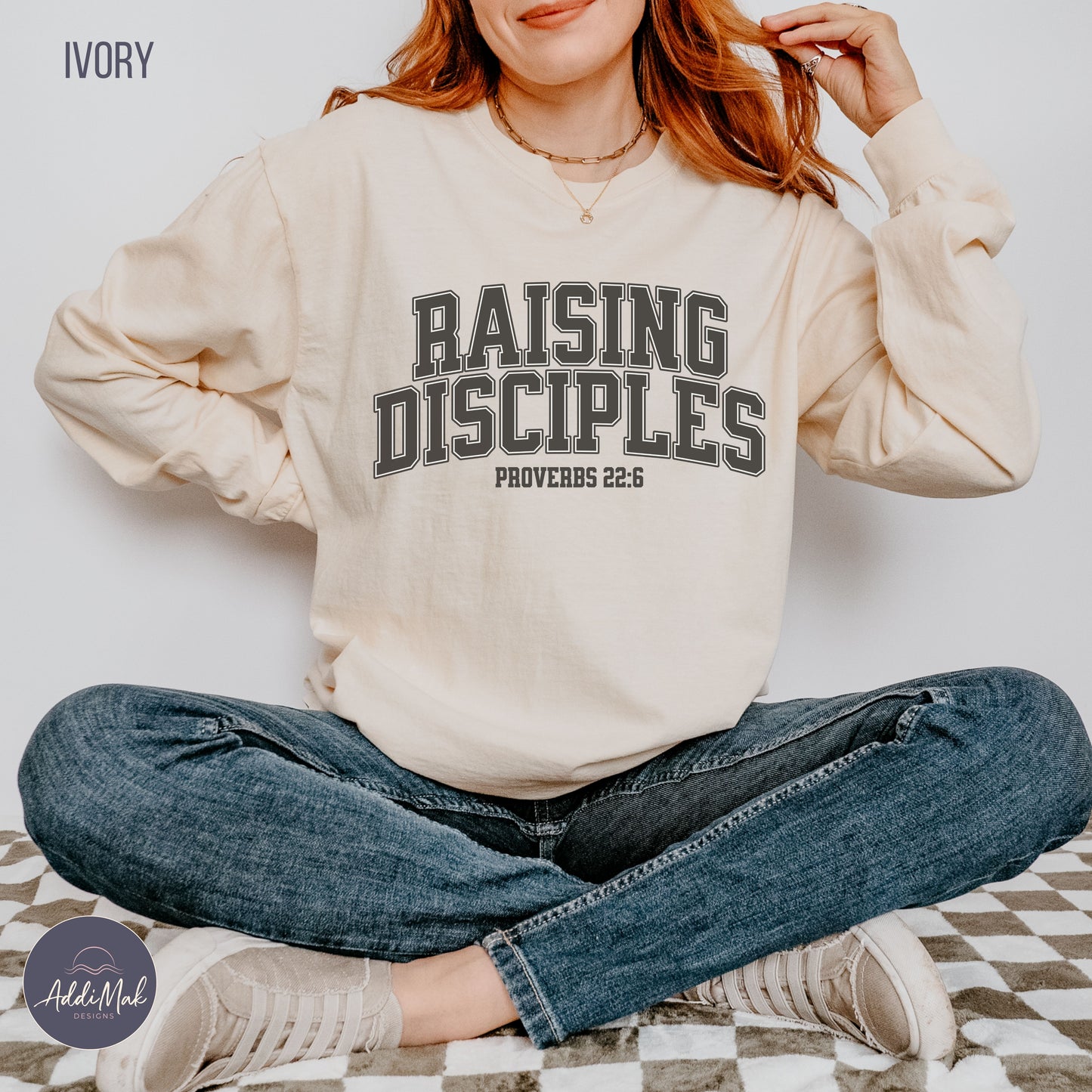 Raising Disciples - Varsity Long Sleeve T-Shirt