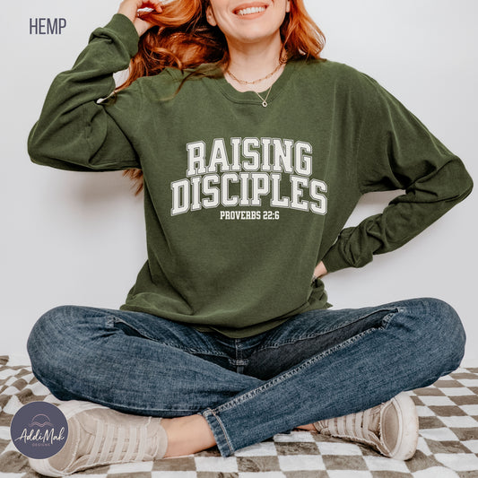 Raising Disciples - Varsity Long Sleeve T-Shirt