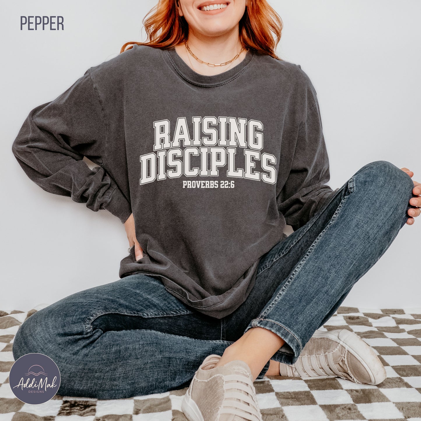 Raising Disciples - Varsity Long Sleeve T-Shirt