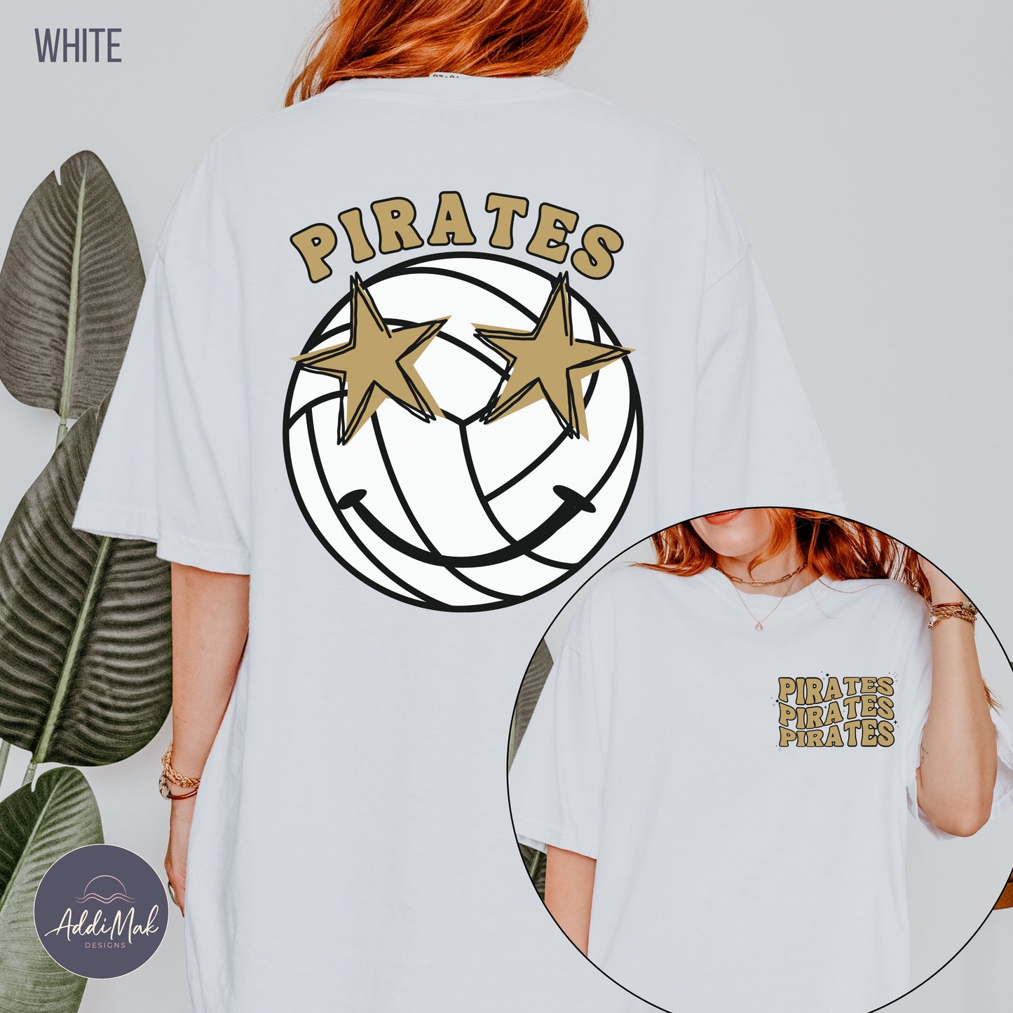Customized Volleyball Game Day Spirit Shirt