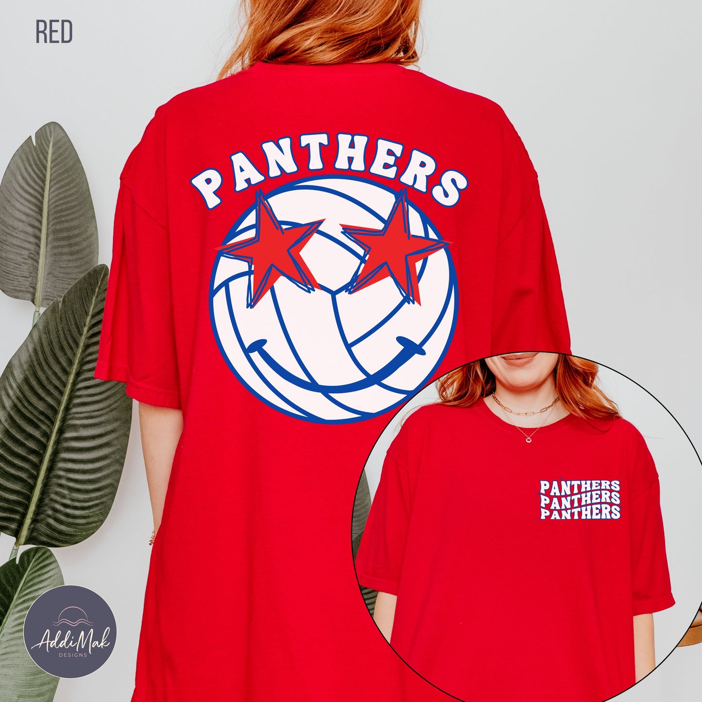 Customized Volleyball Game Day Spirit Shirt