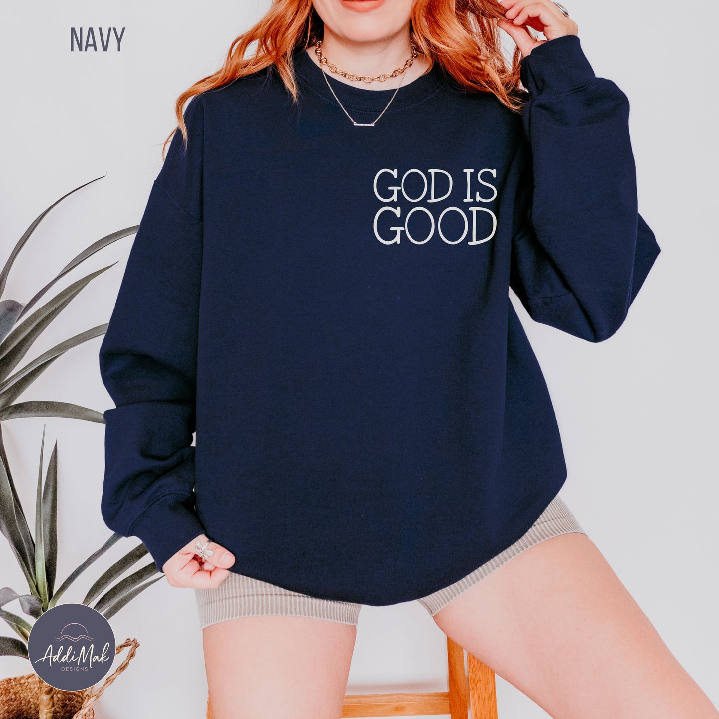 God Is Good Crewneck Sweatshirt