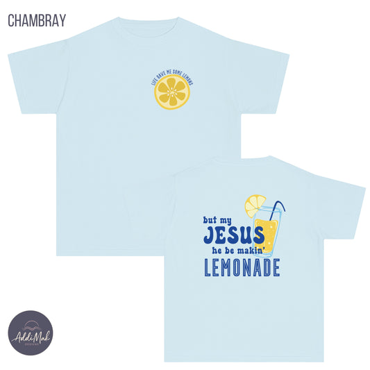 Jesus Lemonade Youth T-Shirt Printify