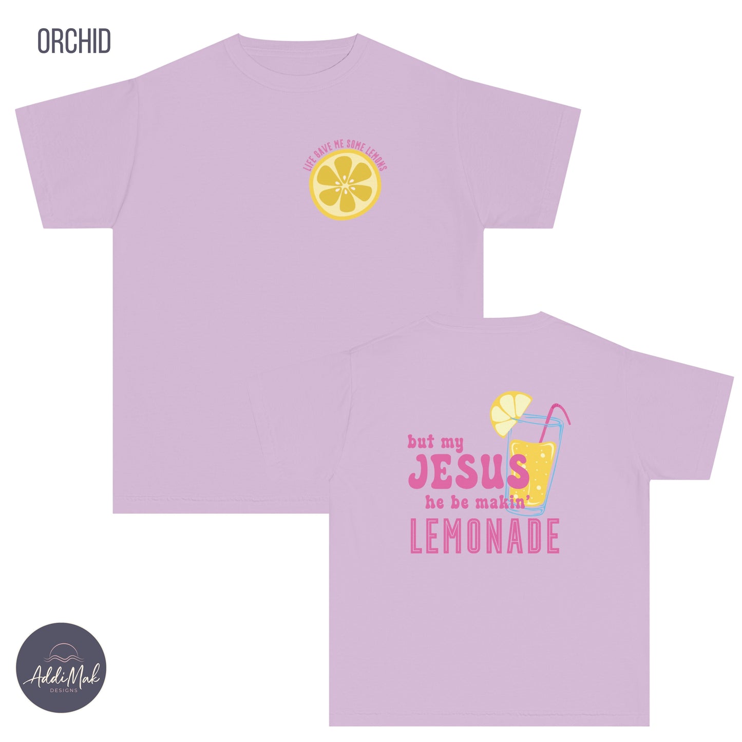 Jesus Lemonade Youth T-Shirt Printify