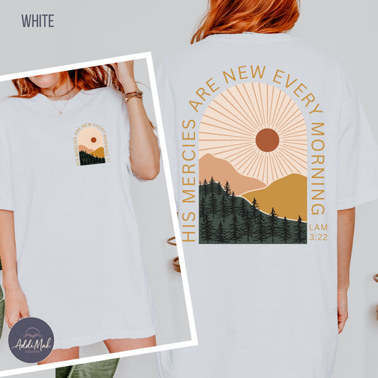 His Mercies Are New Every Morning Shirt Printify