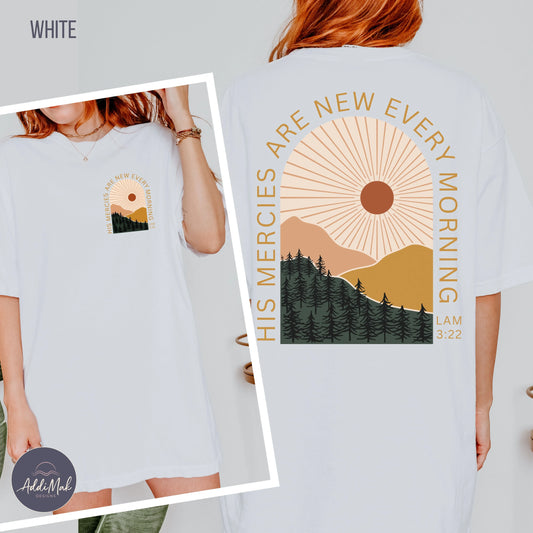 His Mercies Are New Every Morning Shirt Printify