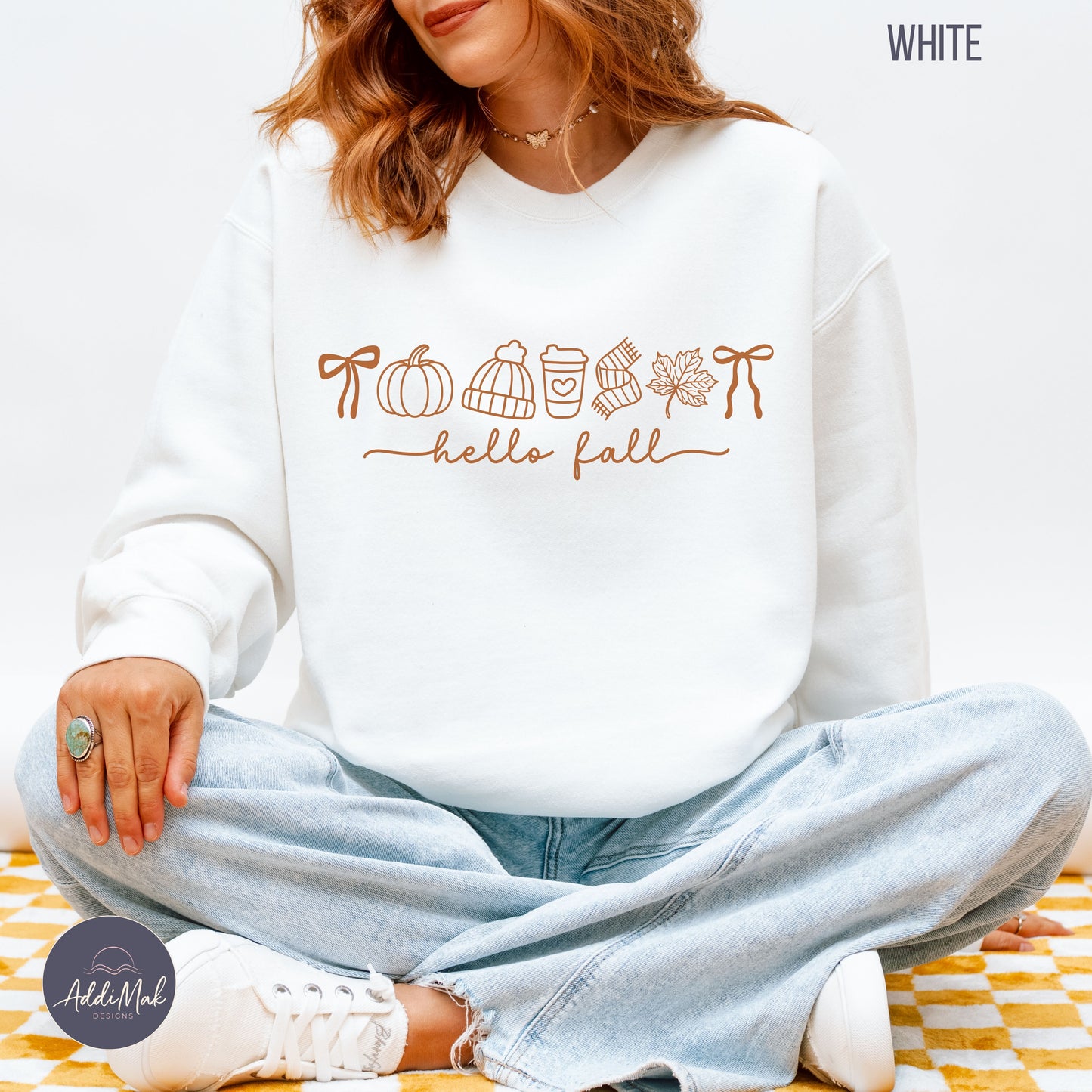 Hello Fall Doodle Sweatshirt