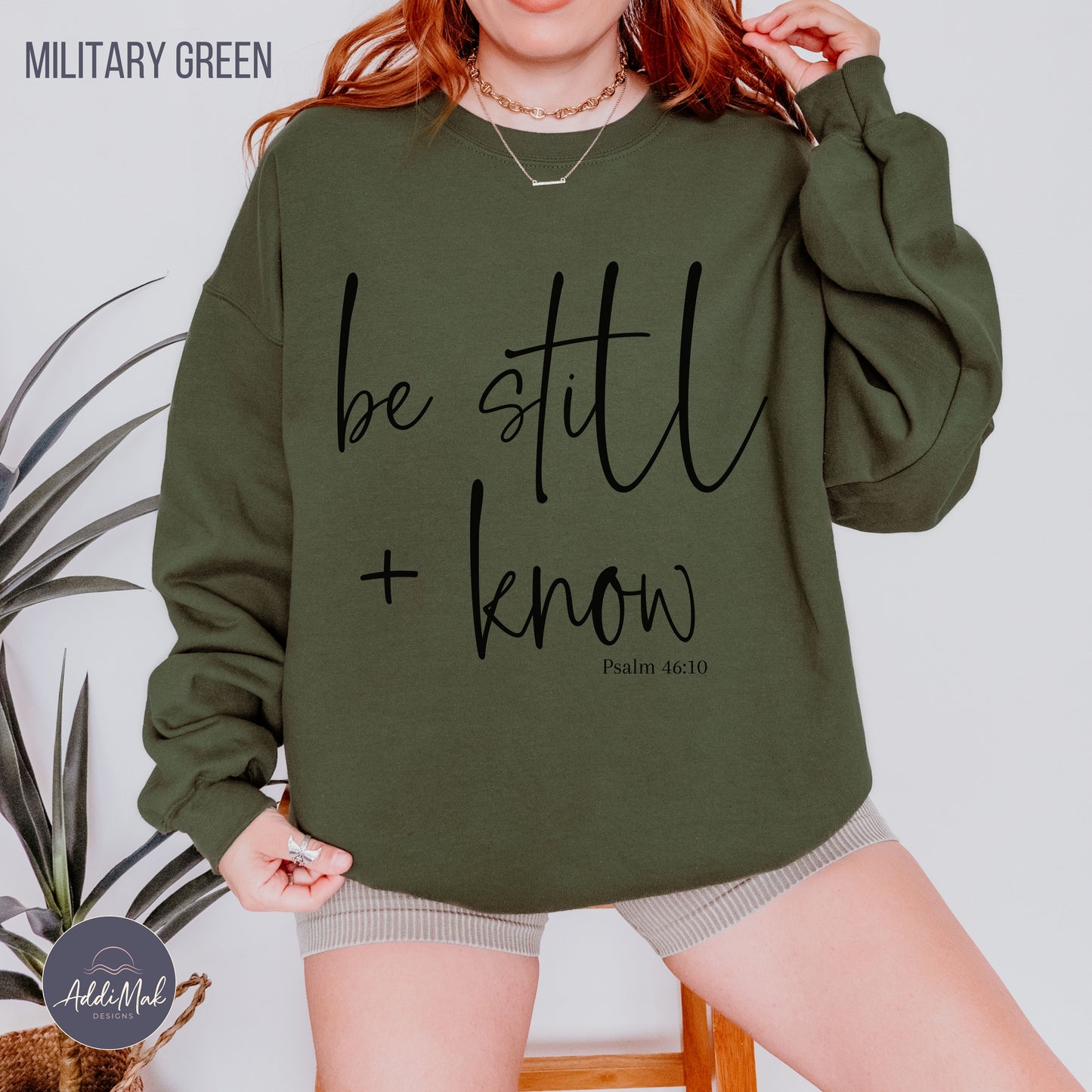 Be Still and Know Crewneck Sweatshirt