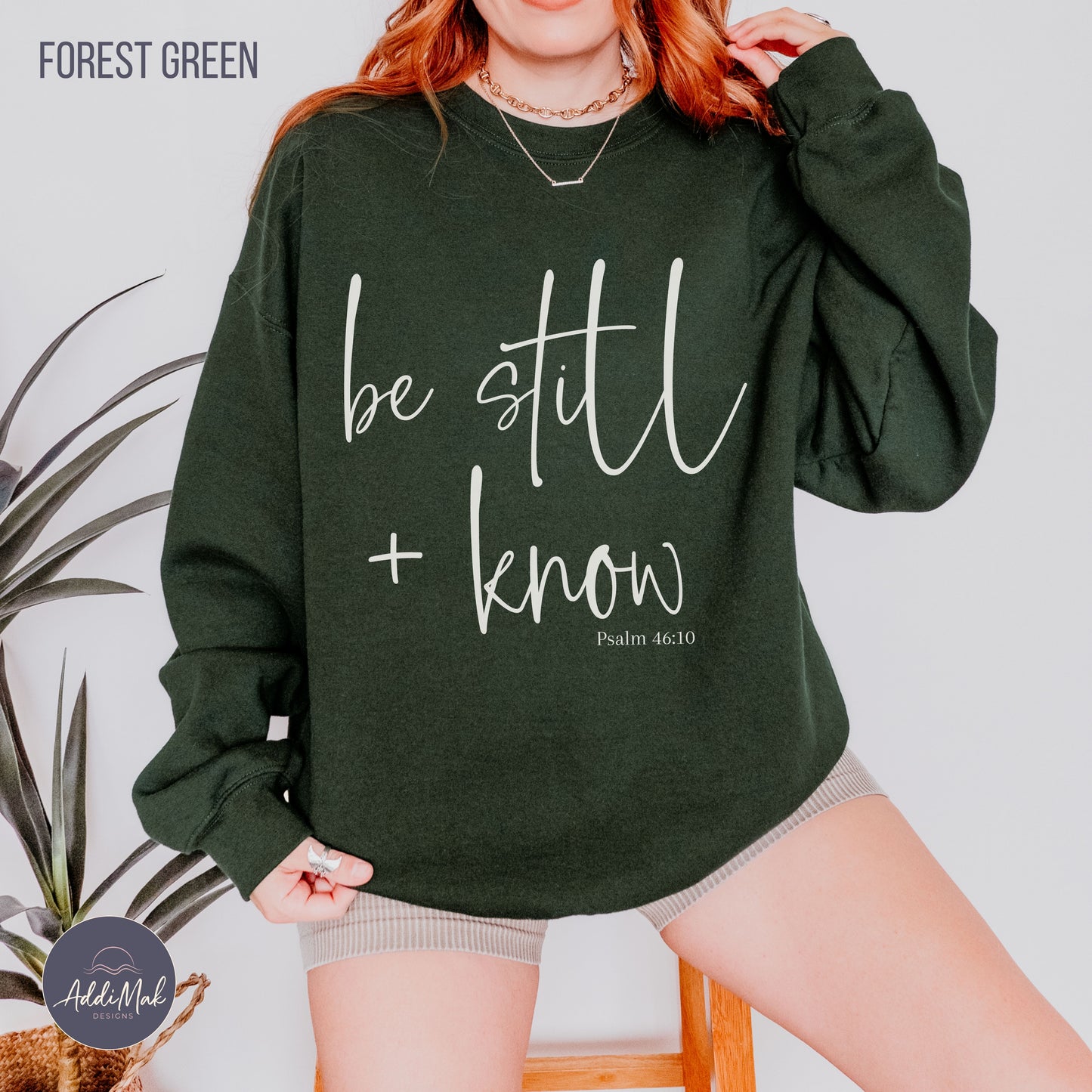 Be Still and Know Crewneck Sweatshirt
