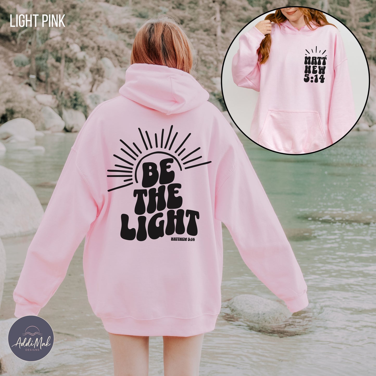 Retro Be The Light Hoodie