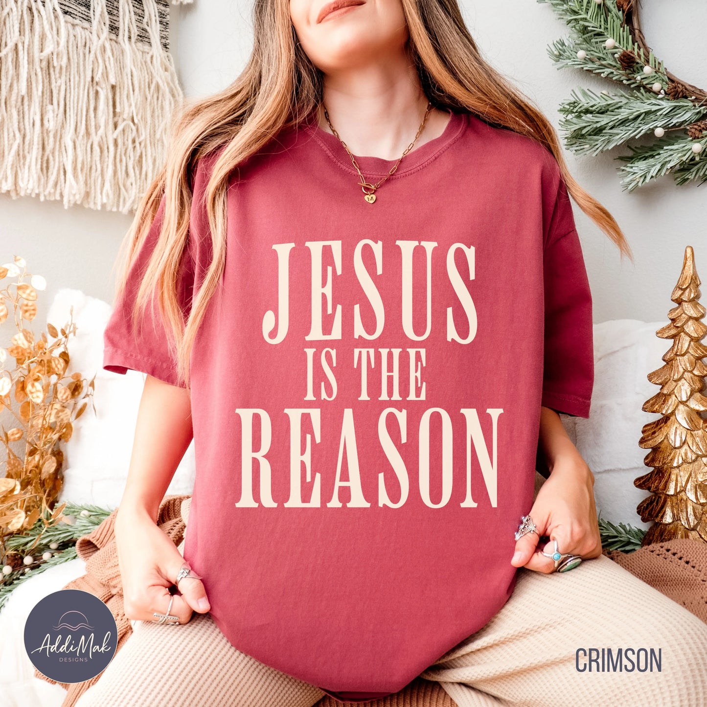 Jesus is the Reason T-Shirt Printify