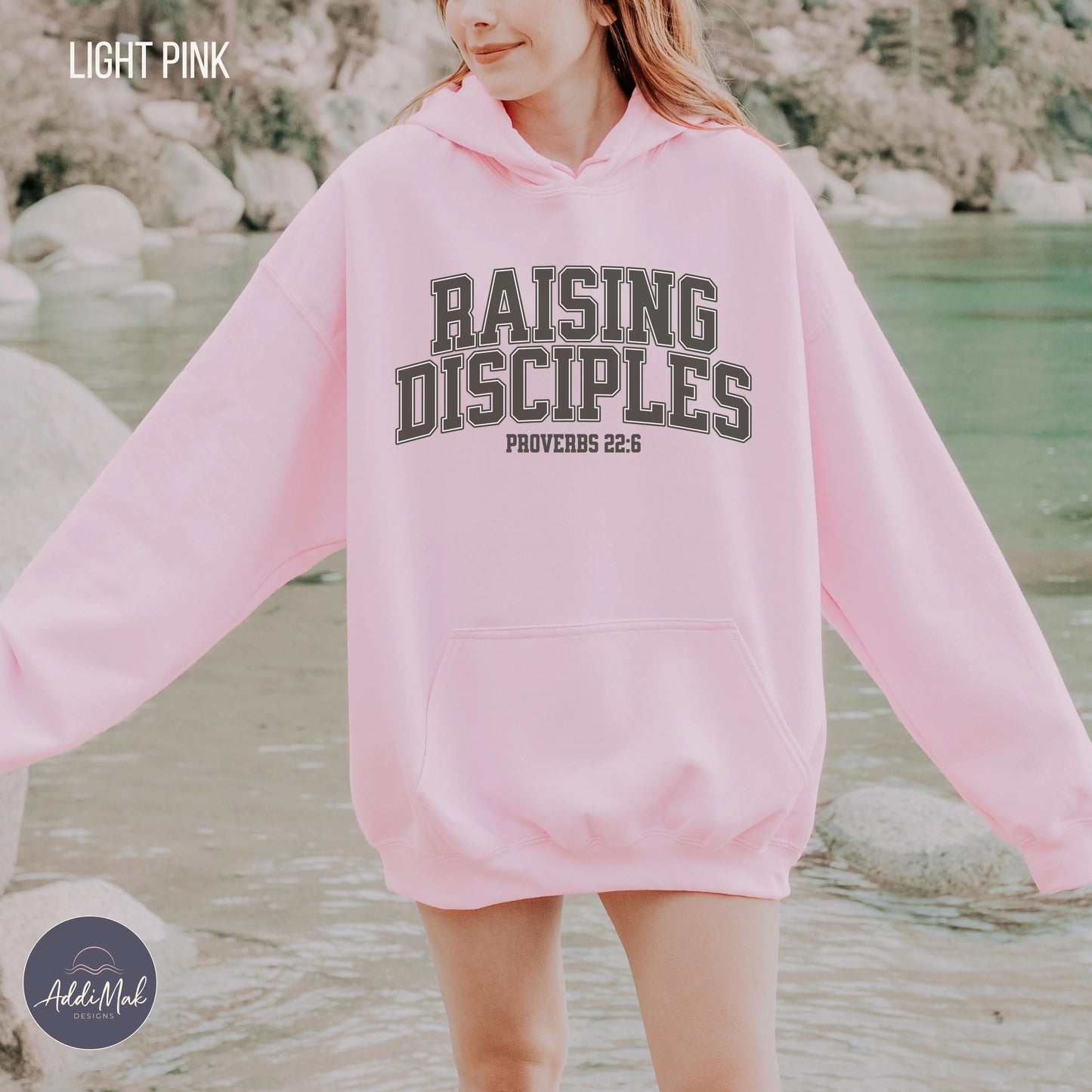 Raising Disciples - Varsity Hoodie Sweatshirt Printify