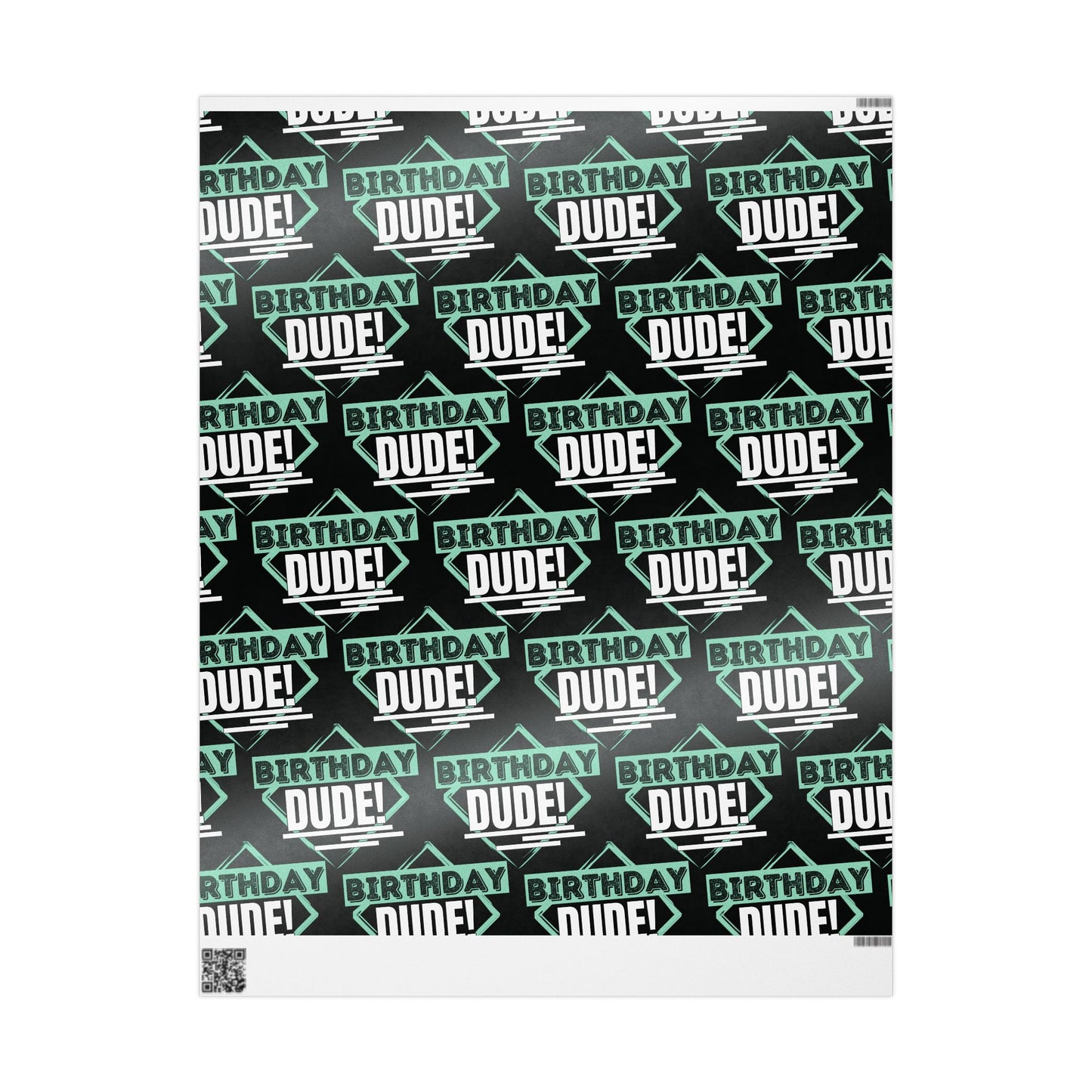 Wrapping Paper Roll - Birthday Dude