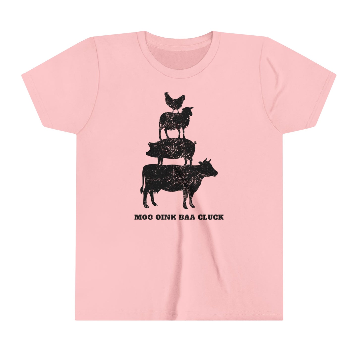 Moo Oink Baa Cluck Farm Kids Tee