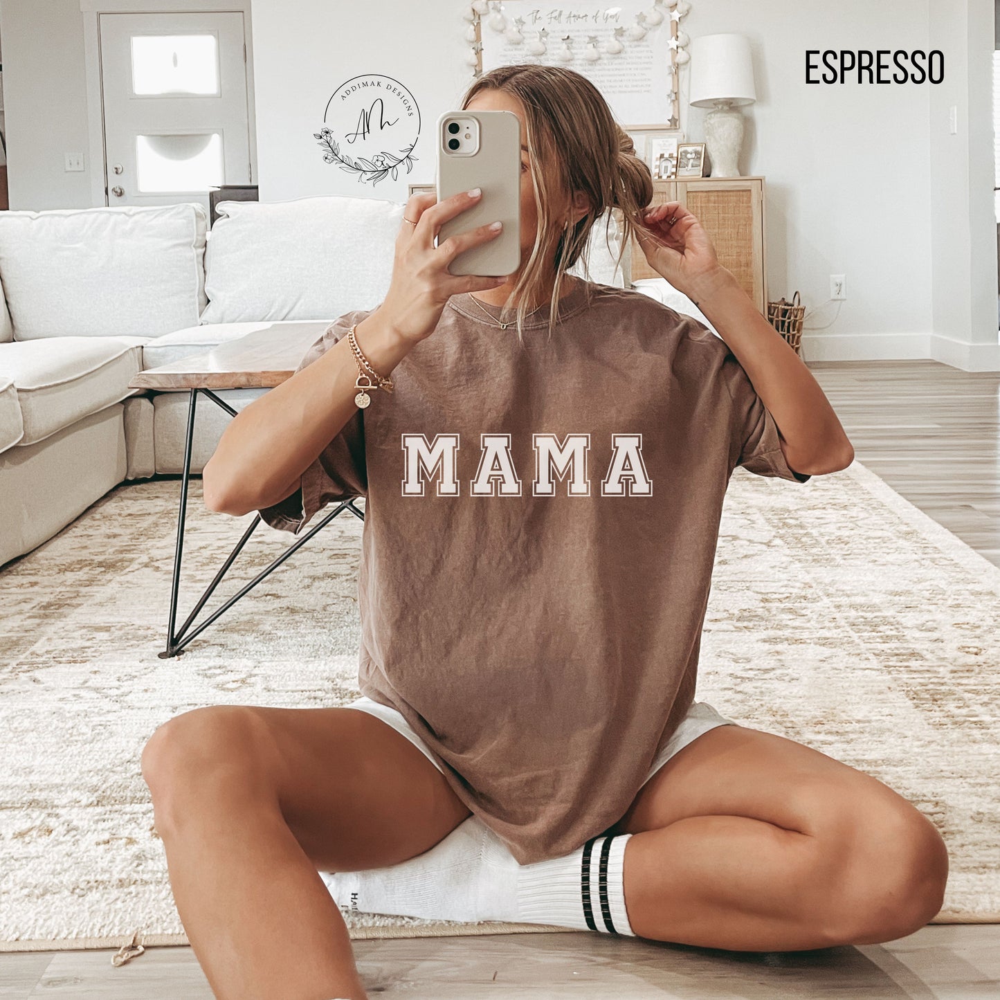 Varsity Outlined MAMA Tee