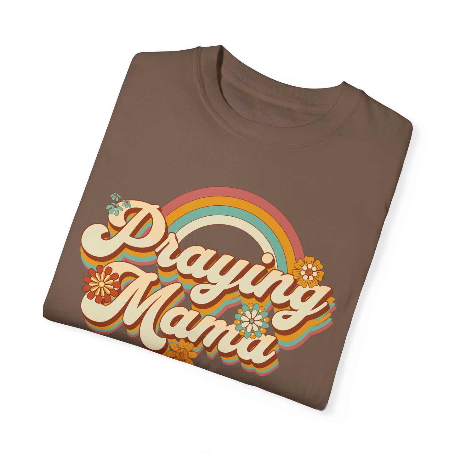 Retro Praying Mama Comfort Colors T-shirt