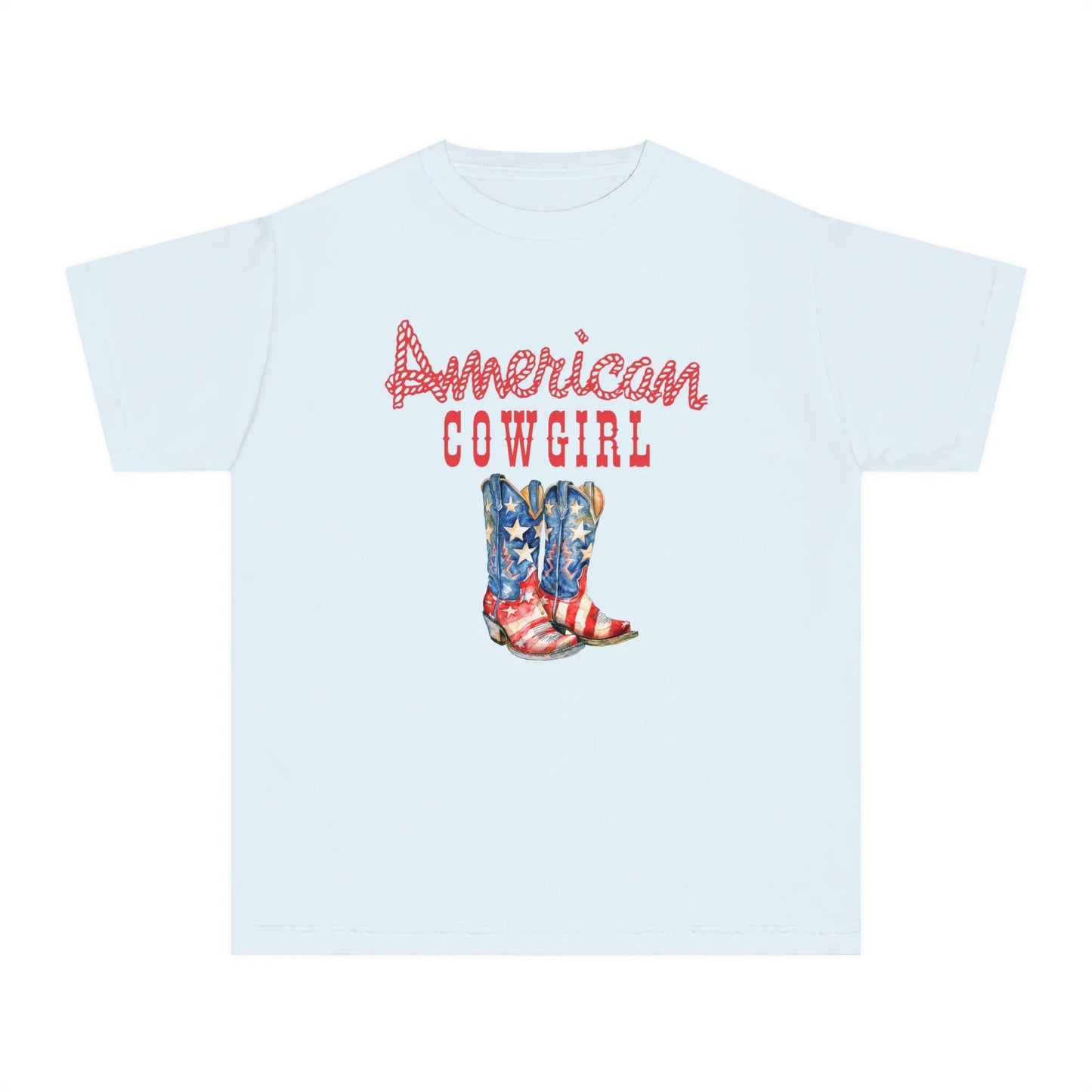 YOUTH American Cowgirl Tee Printify