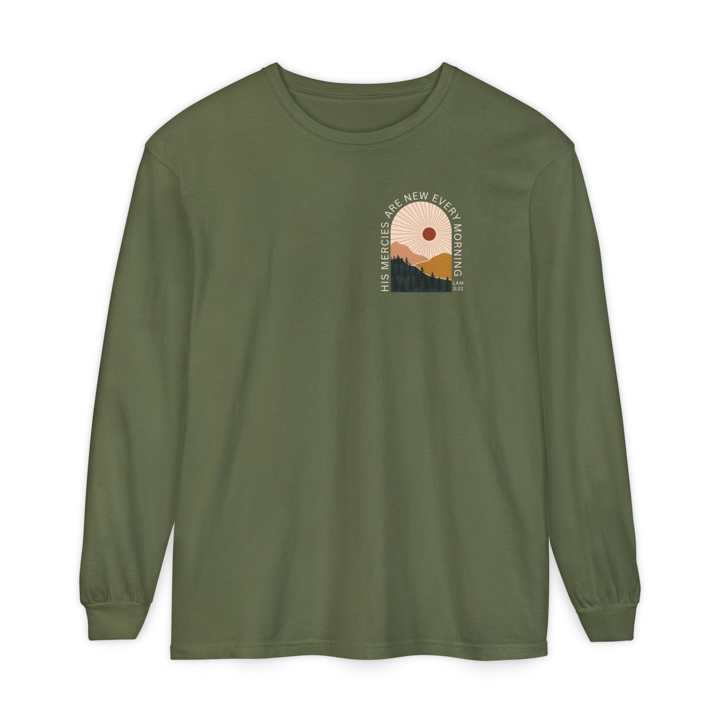His Mercies Are New Every Morning Long Sleeve Shirt