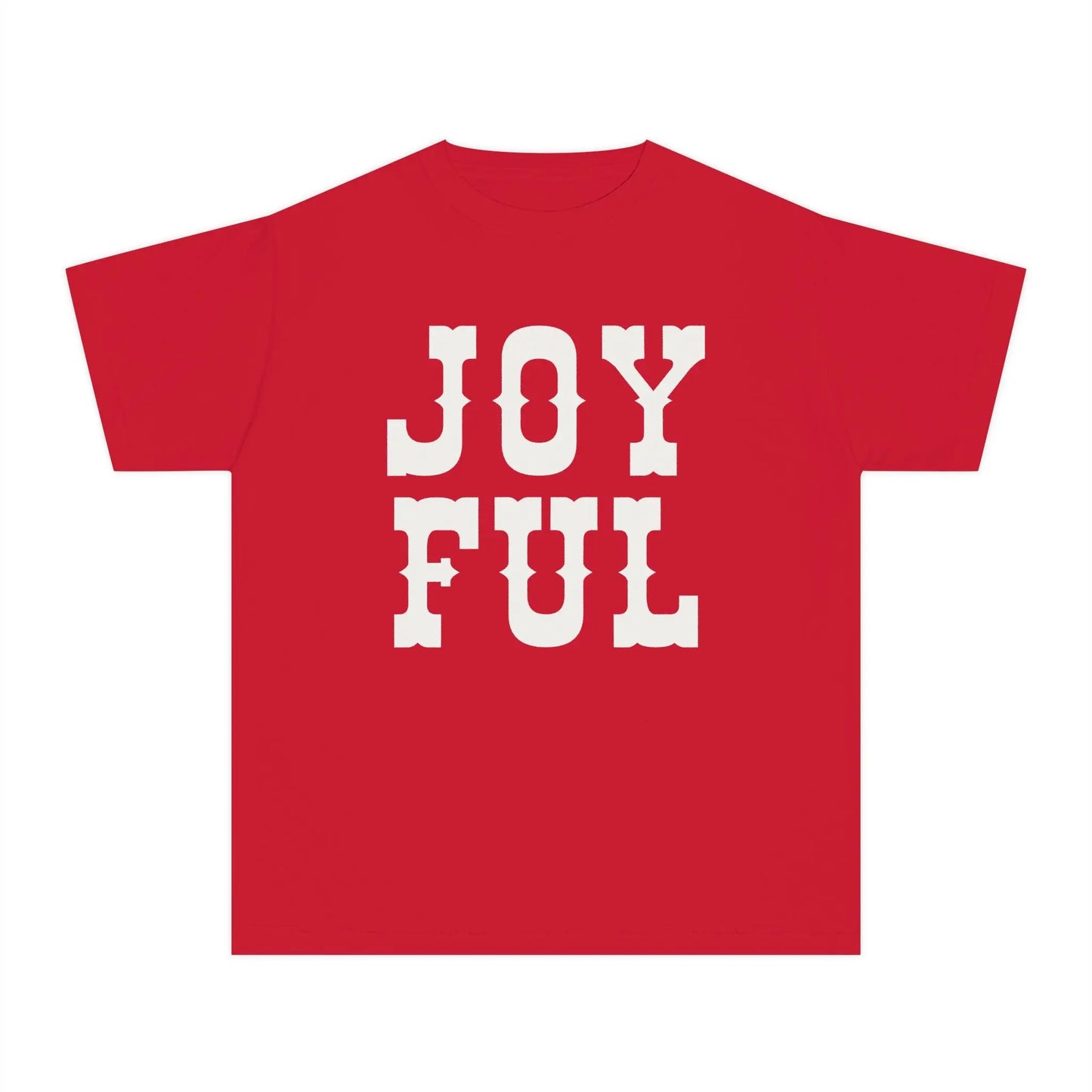 Joyful Youth Christmas T-Shirt Printify