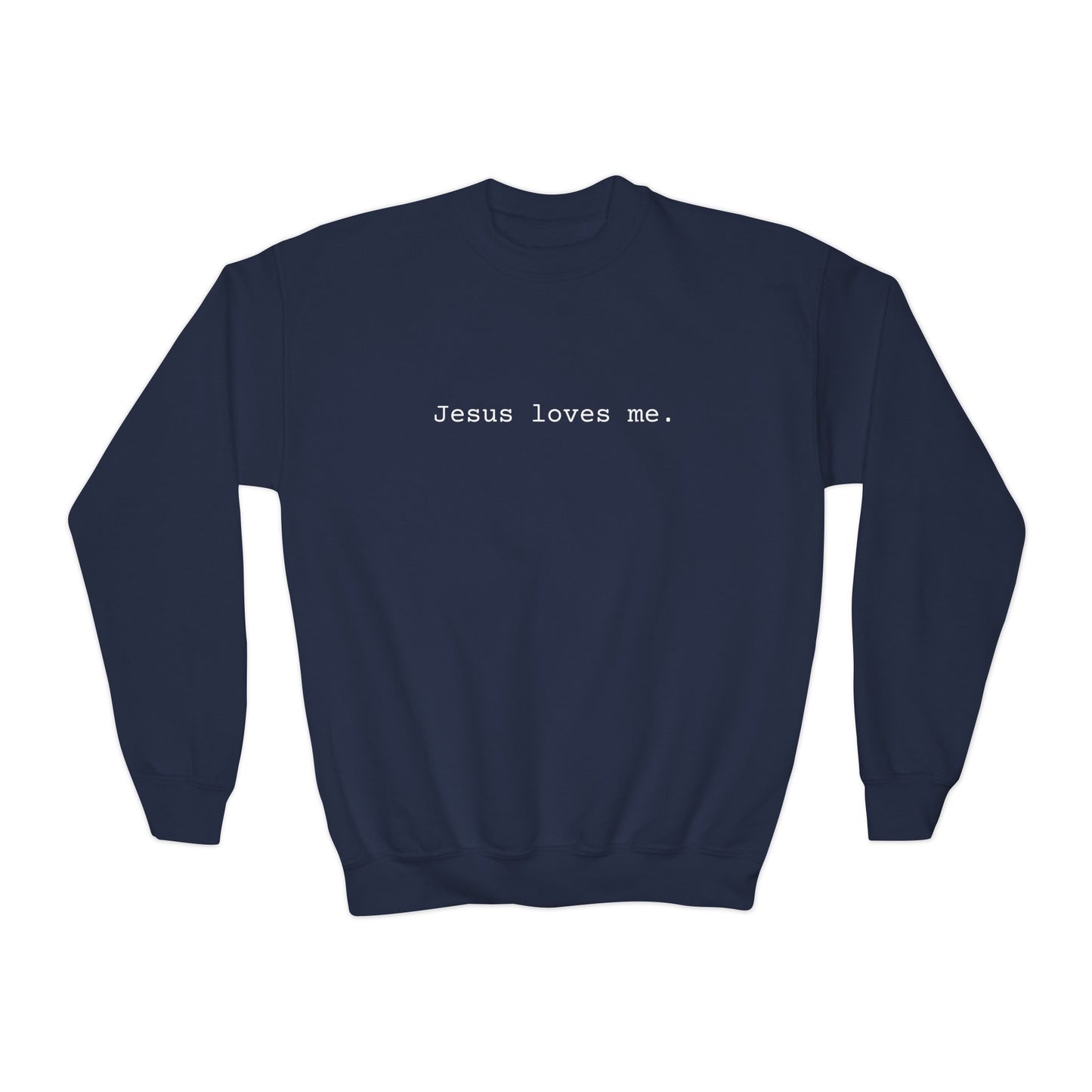 Jesus Loves Me Youth Sweatshirt