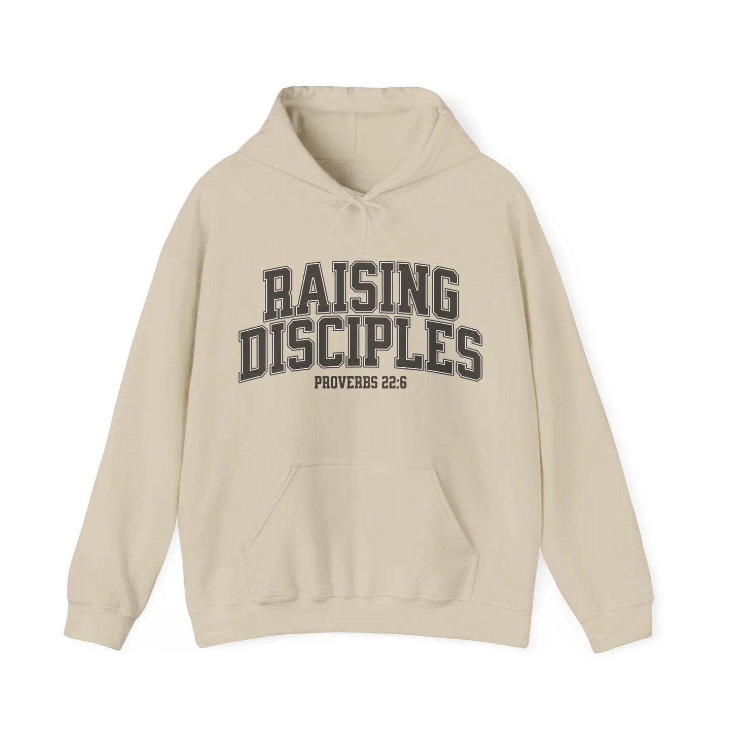 Raising Disciples - Mens - Varsity Hooded Sweatshirt Printify