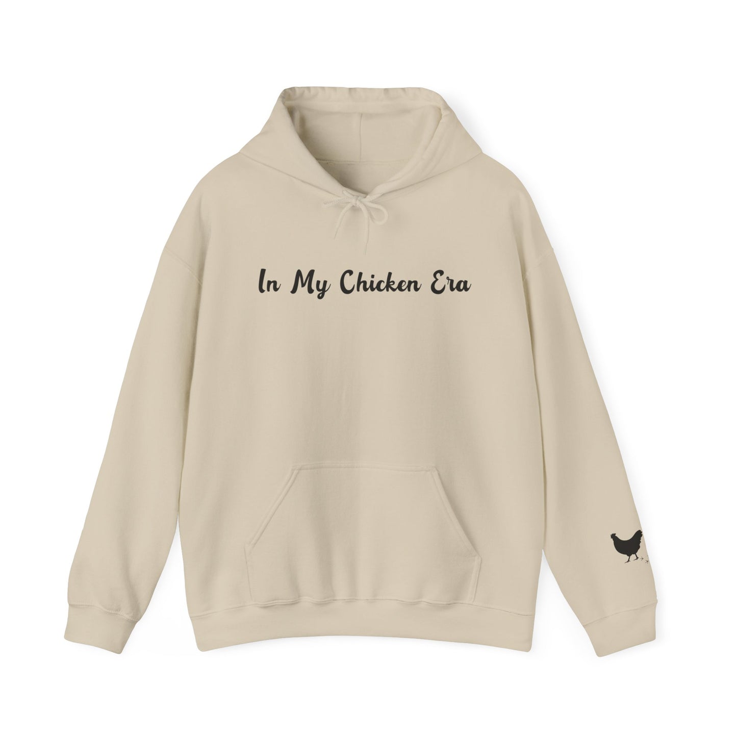 In My Chicken Era Hoodie with sleeve print
