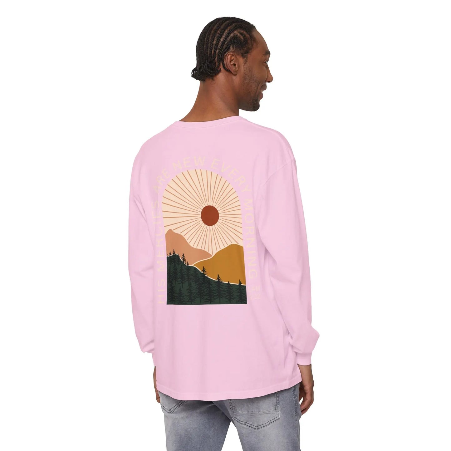 His Mercies Are New Every Morning Long Sleeve Shirt Printify