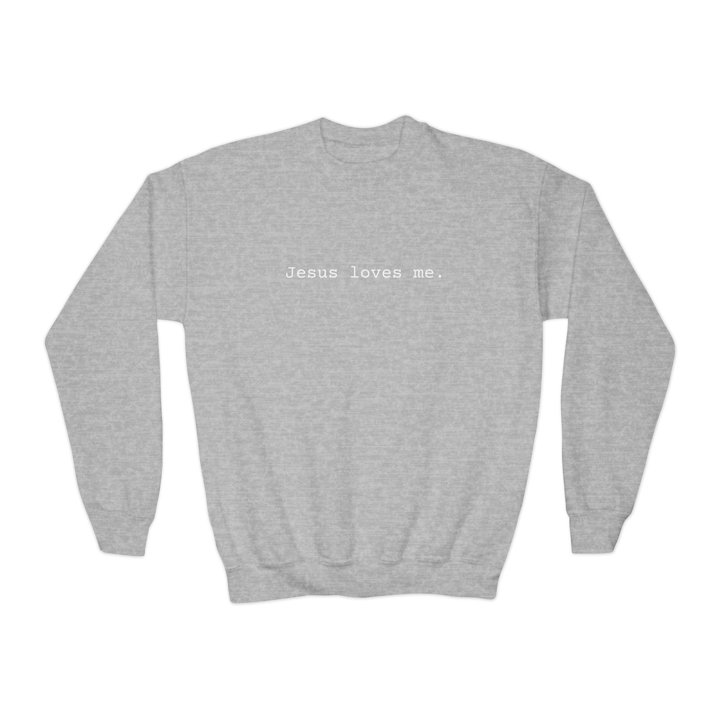Jesus Loves Me Youth Sweatshirt