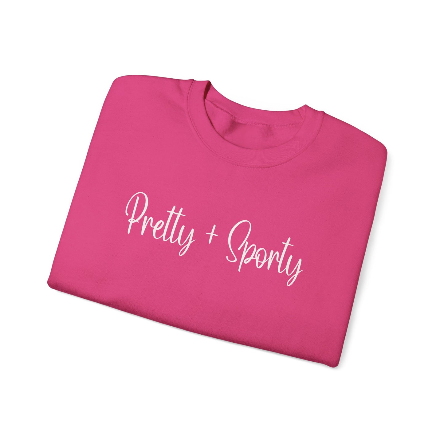 Pretty and Sporty Crewneck Sweatshirt