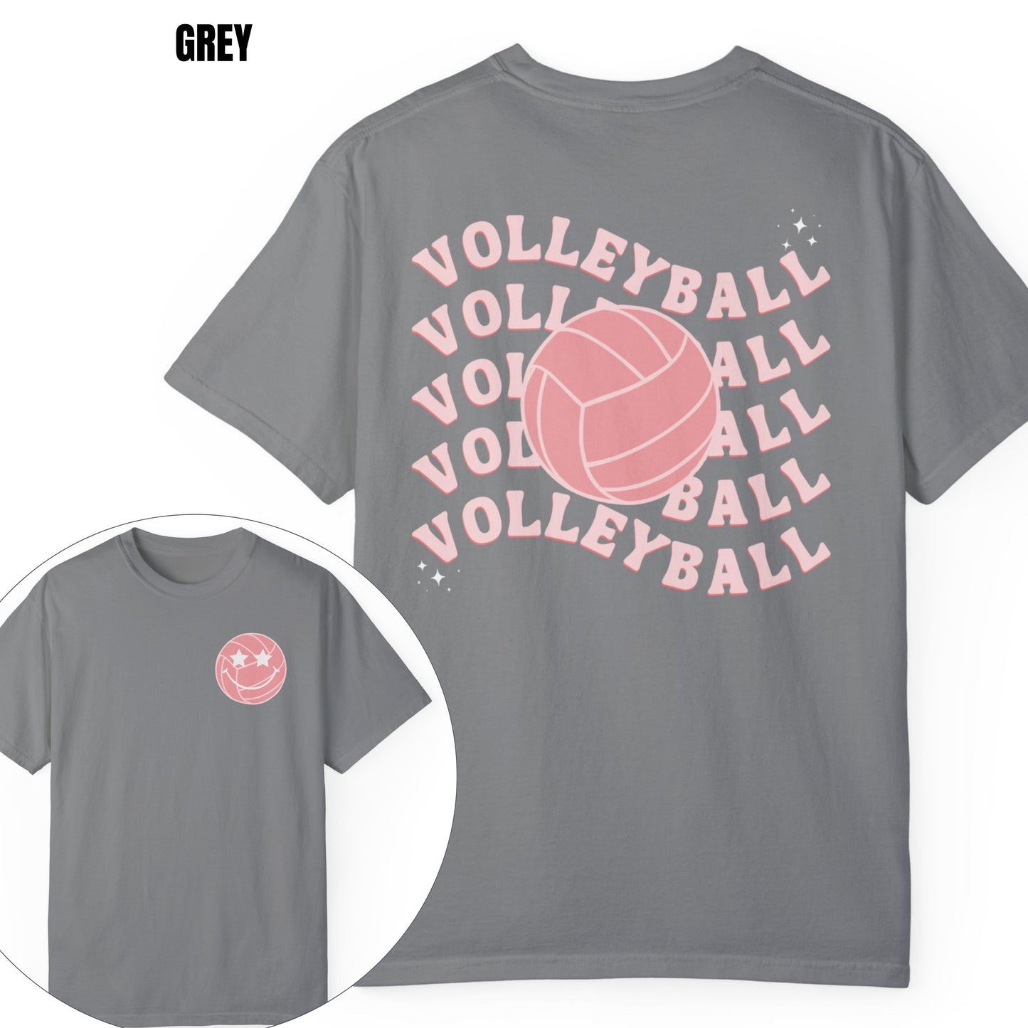 Retro Volleyball Wave Tee