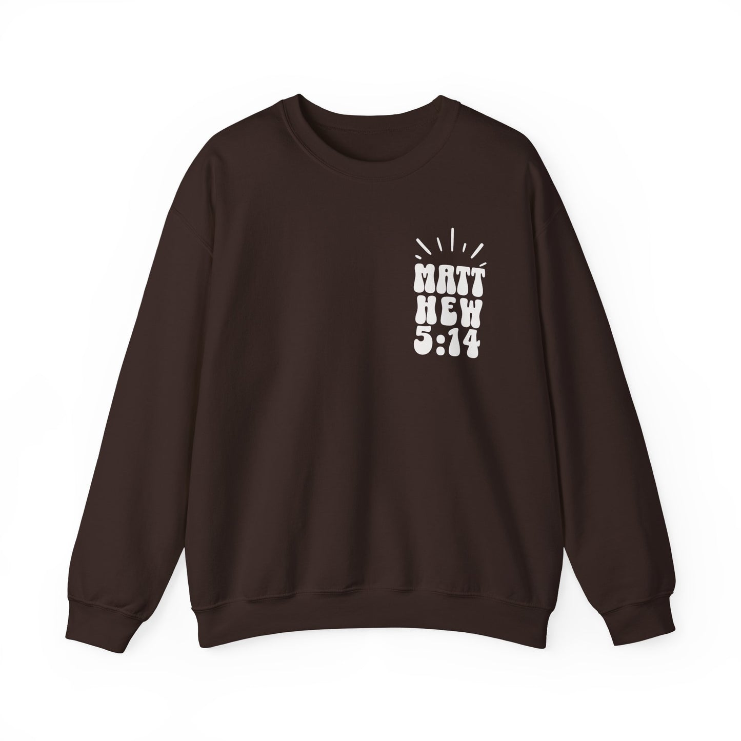 Retro Be The Light Crewneck Sweatshirt