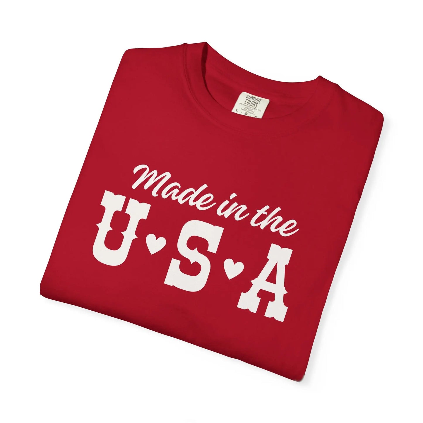 Made in the USA Unisex Garment-Dyed T-shirt, Casual Tee, Patriotic Apparel, American Pride Clothing, Gift for Veterans, July 4th Celebration Printify
