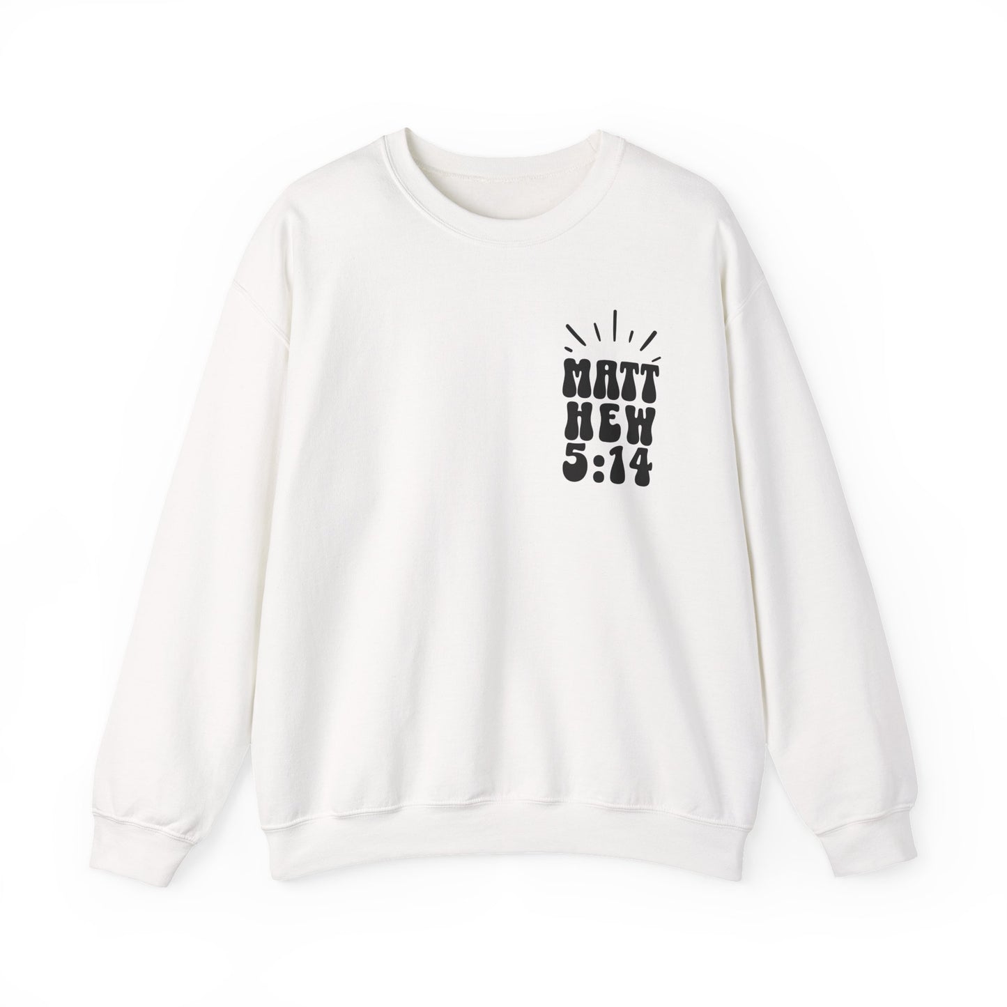 Retro Be The Light Crewneck Sweatshirt