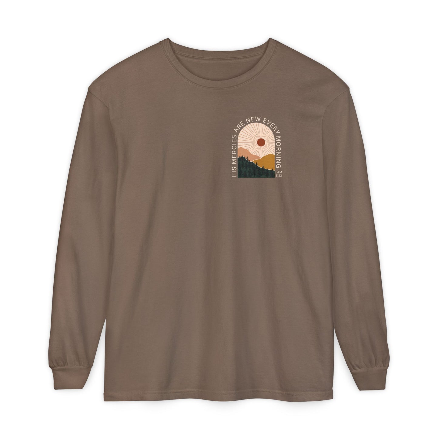 His Mercies Are New Every Morning Long Sleeve Shirt