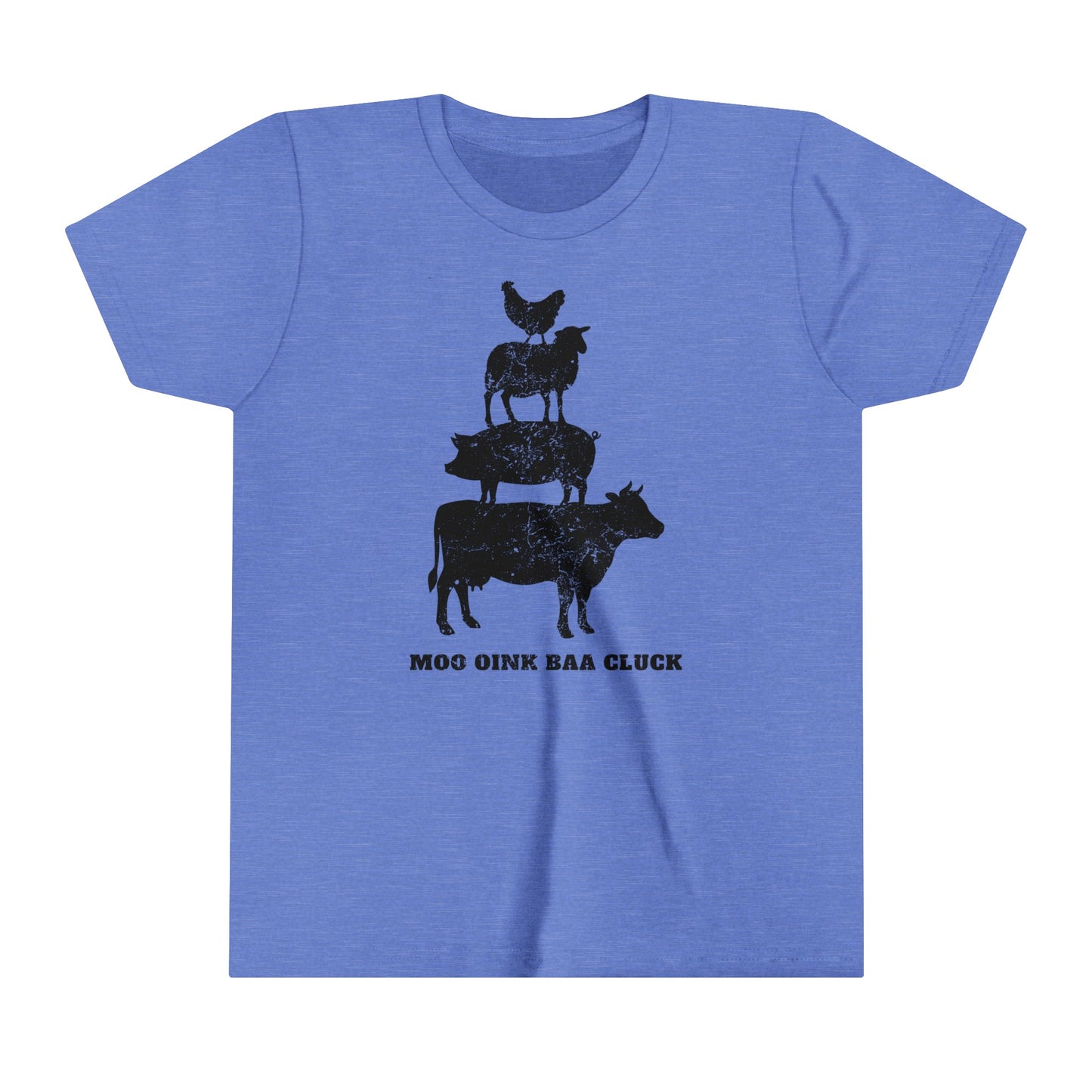 Moo Oink Baa Cluck Farm Kids Tee