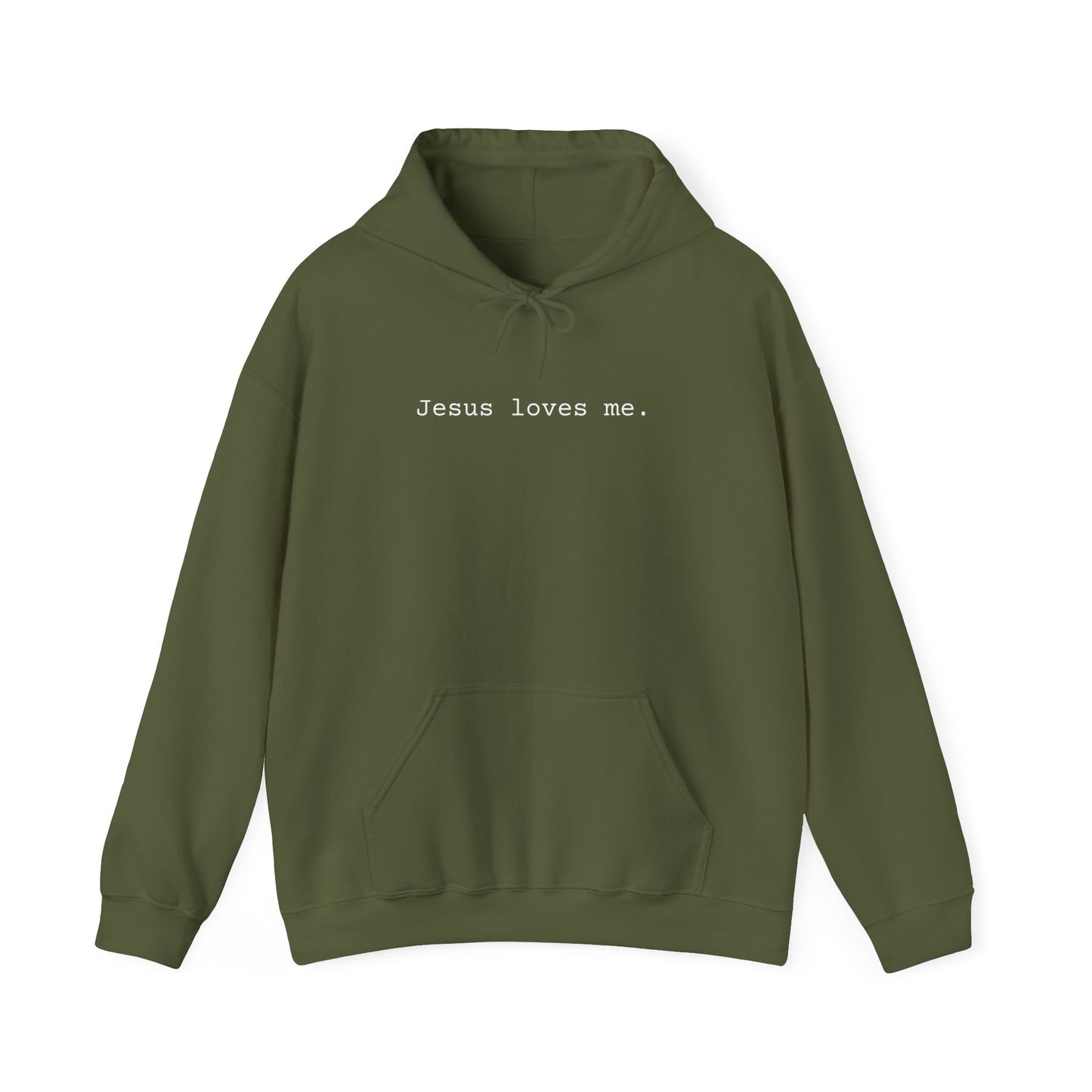 Jesus Loves Me Adult Hoodie Sweatshirt