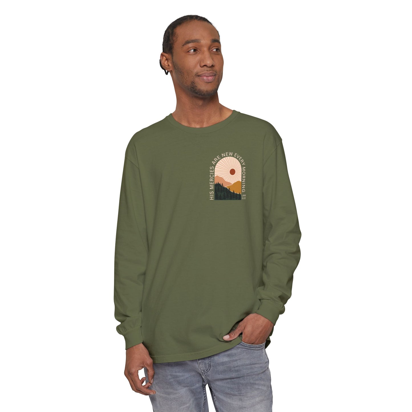 His Mercies Are New Every Morning Long Sleeve Shirt