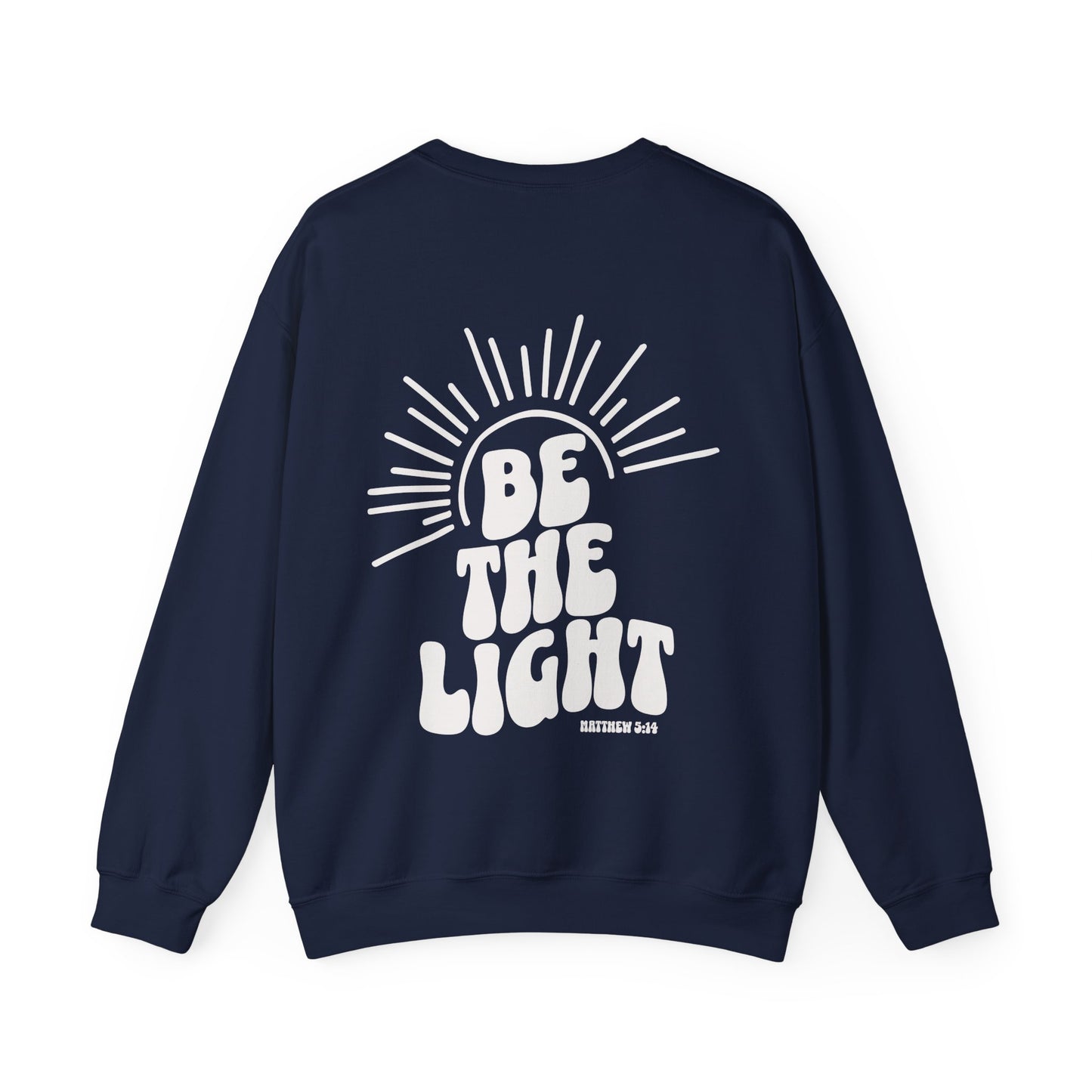 Retro Be The Light Crewneck Sweatshirt