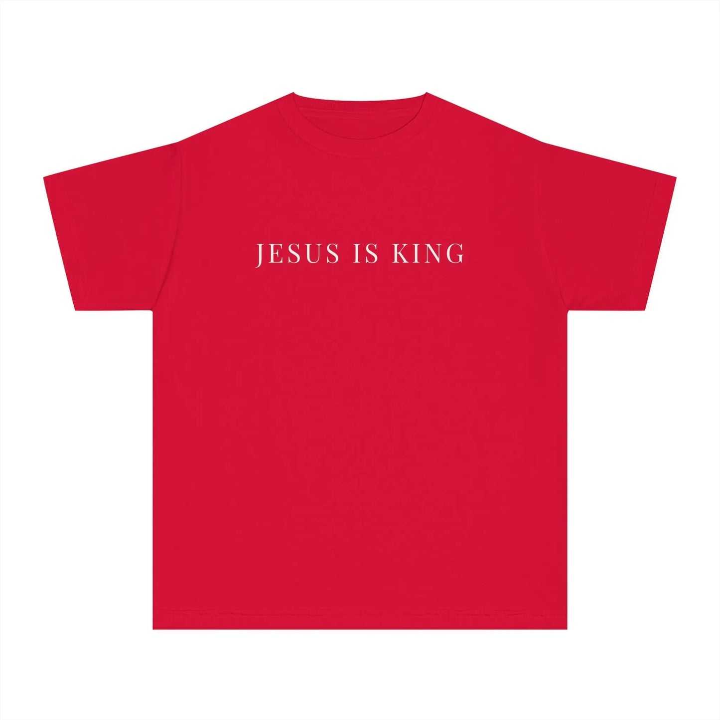 Youth Jesus Is King T-Shirt Printify