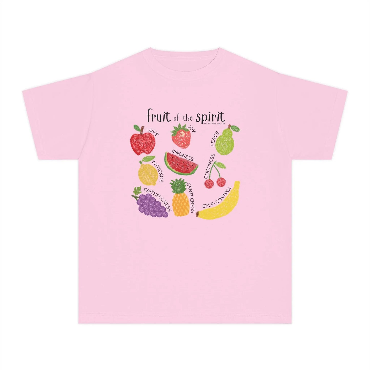 Fruit of the Spirit Youth T-Shirt Printify
