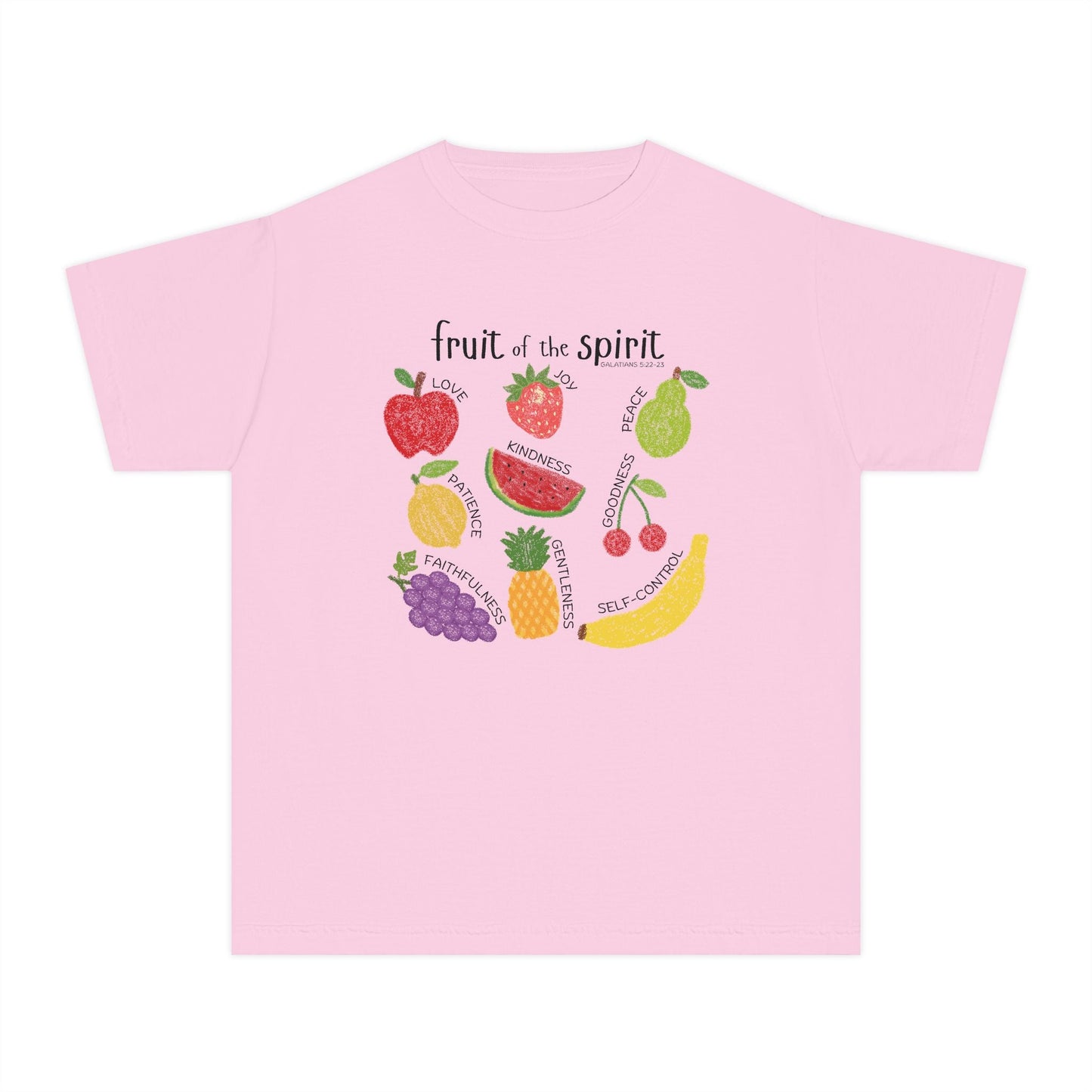 Fruit of the Spirit Youth T-Shirt Printify