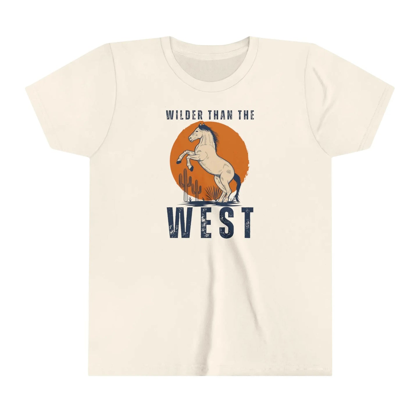 YOUTH Wilder than the West T-Shirt Printify